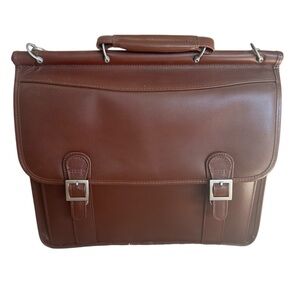 Mcklein Smart Design Mobile Professional Laptop Leather Shoulder Messenger Bag